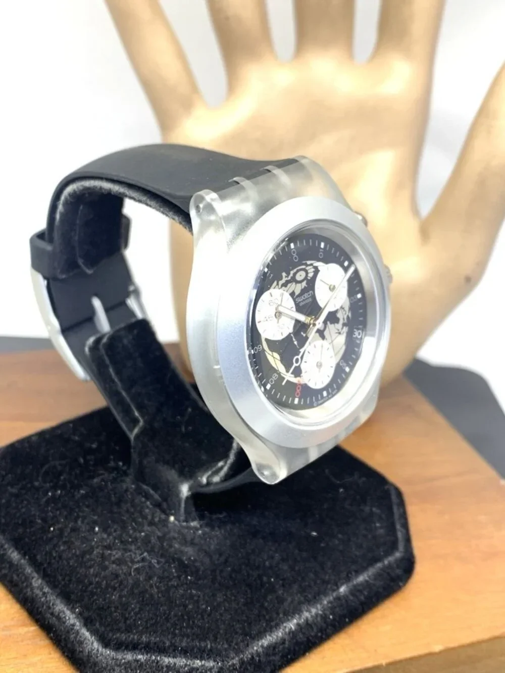 Swatch Men's Watch SVCK4003 James Bond 40th Anniversary Swiss Quartz Chronograph